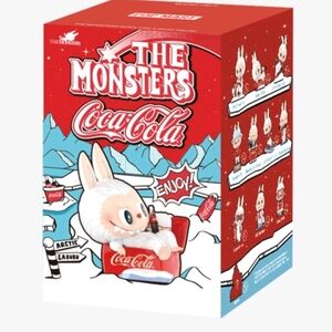Labubu Pop Mart Coca-Cola The Monsters Red Collectible Blind Box